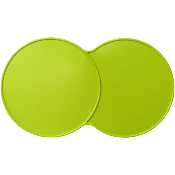 Sidekick plastic coaster Lime