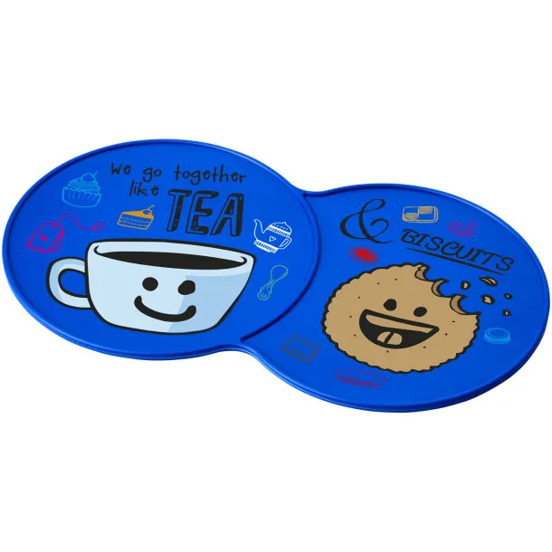 Sidekick plastic coaster Blue