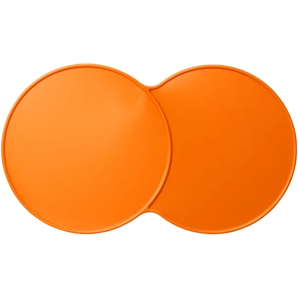 Sidekick plastic coaster Orange