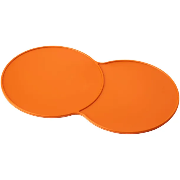 Sidekick plastic coaster Orange