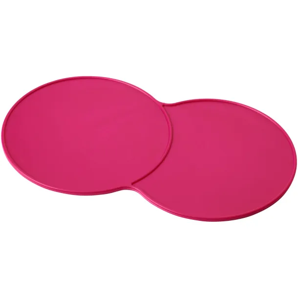 Sidekick plastic coaster - Unbranded Magenta