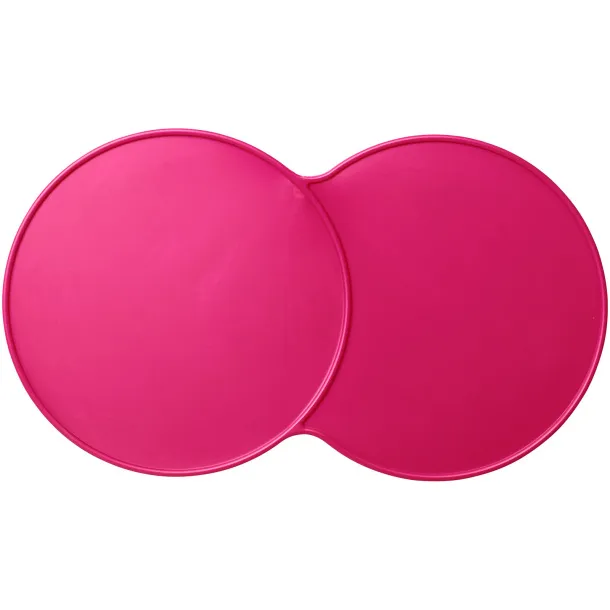 Sidekick plastic coaster Magenta