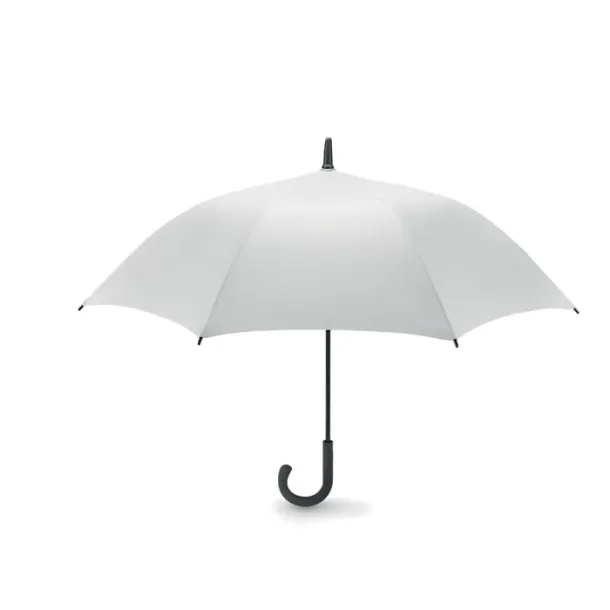 NEW QUAY Luxe 23" auto storm umbrella White