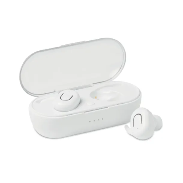 TWINS TWS earbuds with charging box White