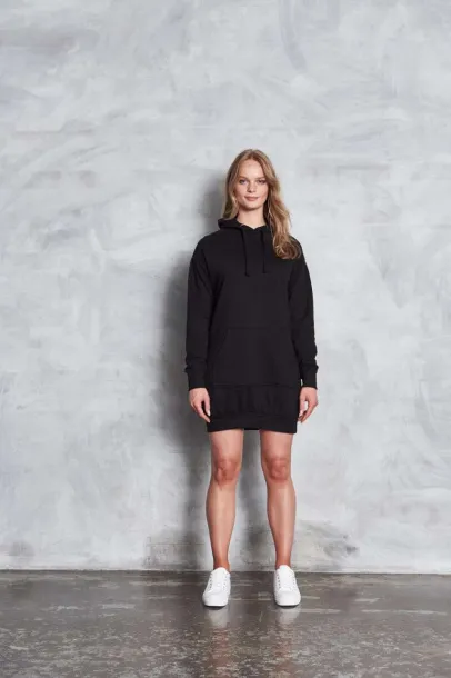 HOODIE DRESS - Just Hoods Crna