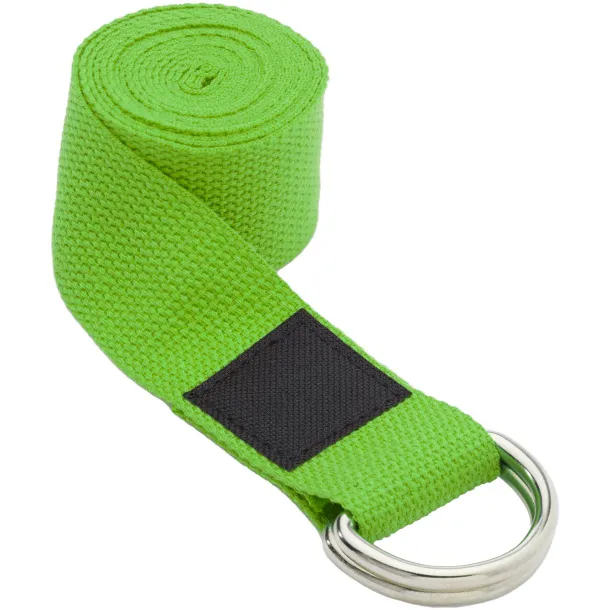 Virabha RPET yoga strap - Unbranded Green