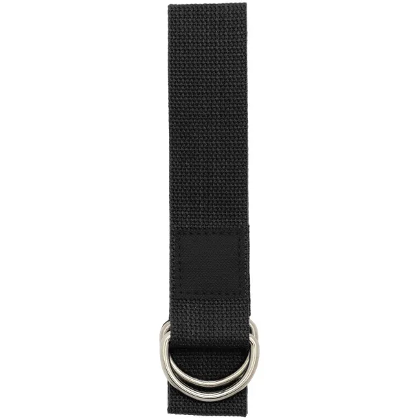 Virabha RPET yoga strap - Unbranded Solid black