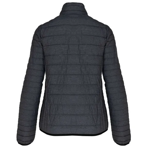  LADIES' LIGHTWEIGHT PADDED JACKET - Kariban Marl Dark Grey