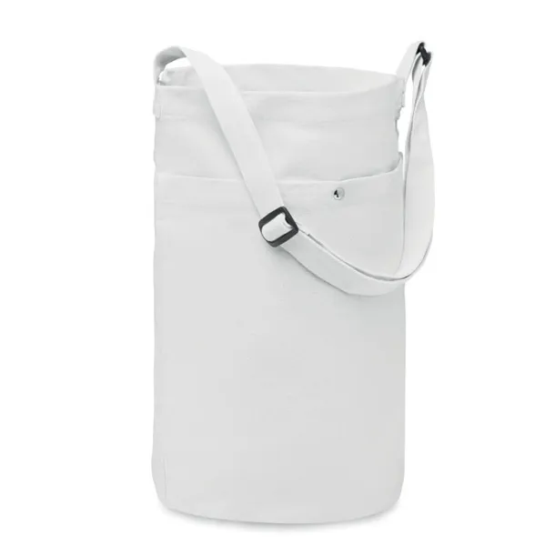 BIMBA COLOUR Canvas shopping bag 270 gr/m² White