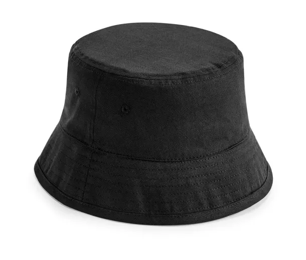  Organic Cotton Bucket Hat - Beechfield Black