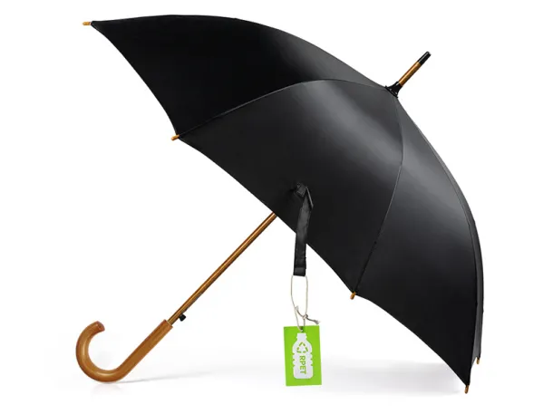 CLASSIC RPET RPET automatic umbrella - CASTELLI Black