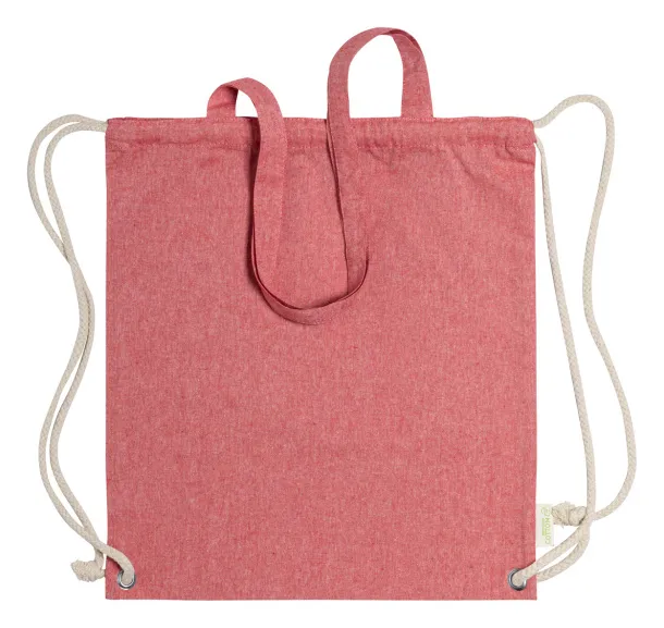 Holbery drawstring bag Red