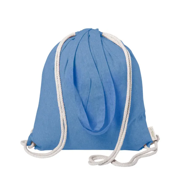 Holbery drawstring bag Blue