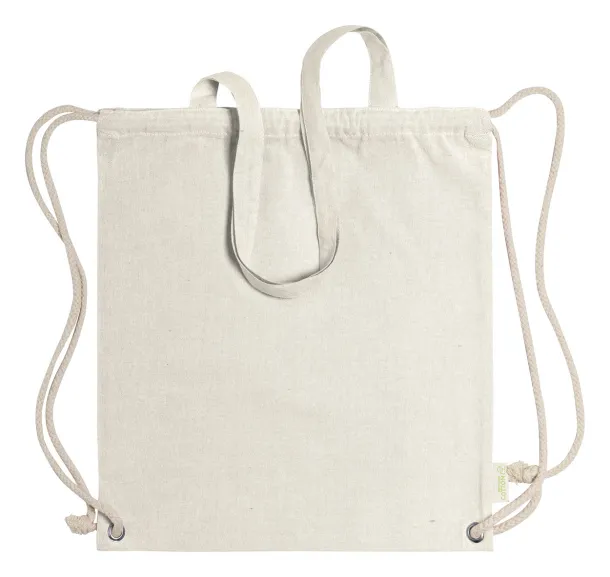 Fenin drawstring bag Beige