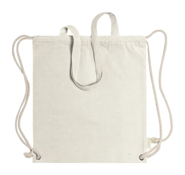 Fenin drawstring bag Beige