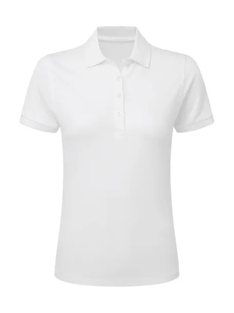  Ženska polo majica s elastinom, 215 g/m² - SG Signature Bijela