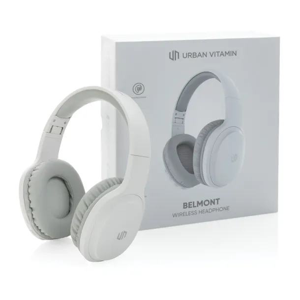 Urban Vitamin Belmont wireless headphone - Urban Vitamin White 