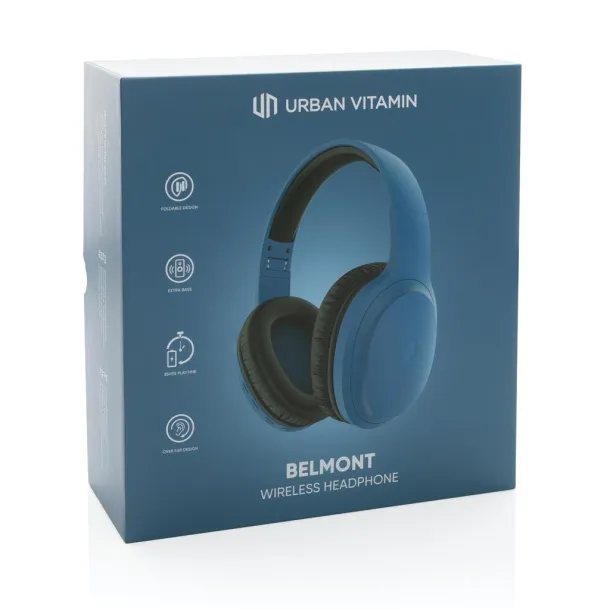 Urban Vitamin Belmont wireless headphone - Urban Vitamin blue 