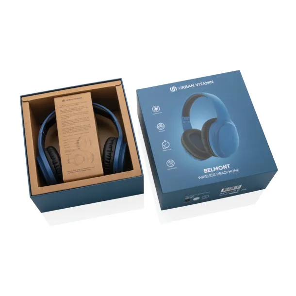 Urban Vitamin Belmont wireless headphone - Urban Vitamin blue 