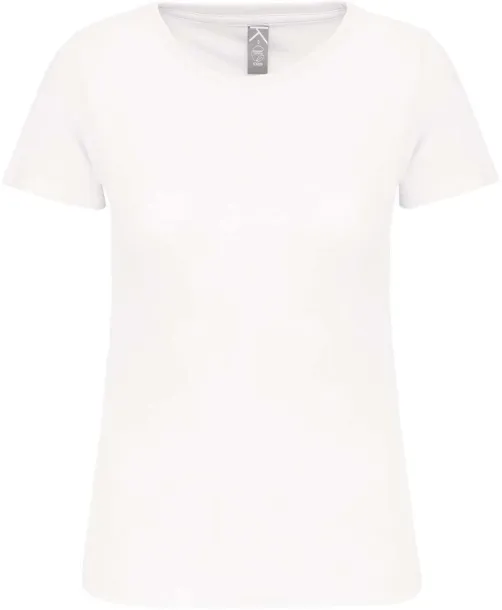  Ženska majica kratkih rukava - 145 g/m² - Kariban Bijela