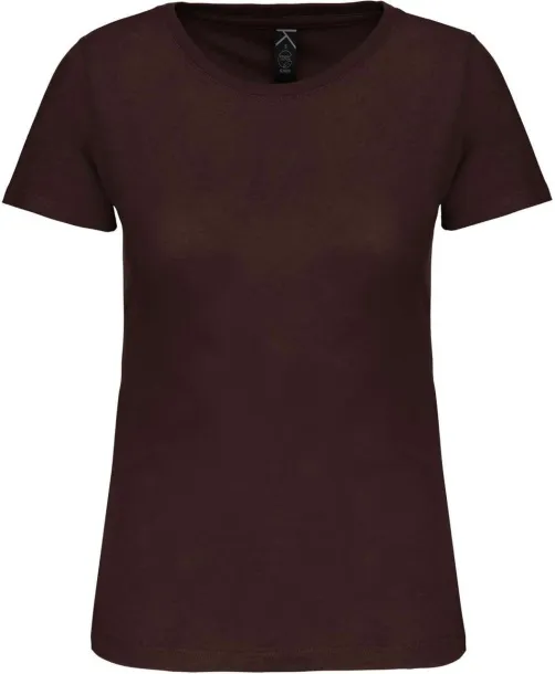  LADIES' BIO150 CREW NECK T-SHIRT - Kariban Chocolate