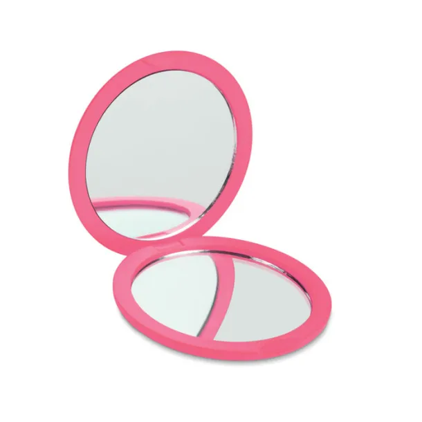 STUNNING Double sided compact mirror Fuchsia