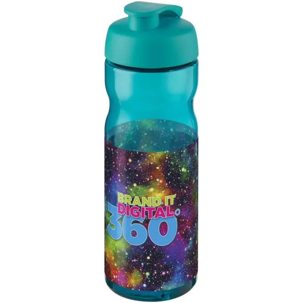 H2O Base® 650 ml flip lid sport bottle Aqua Aqua