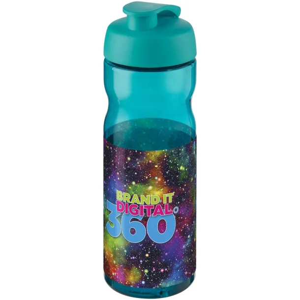 H2O Base® 650 ml flip lid sport bottle Aqua Aqua