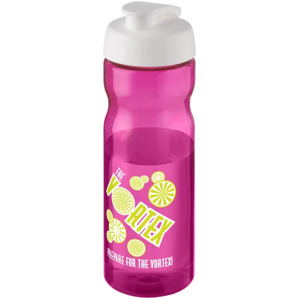 H2O Base® 650 ml flip lid sport bottle Magenta White