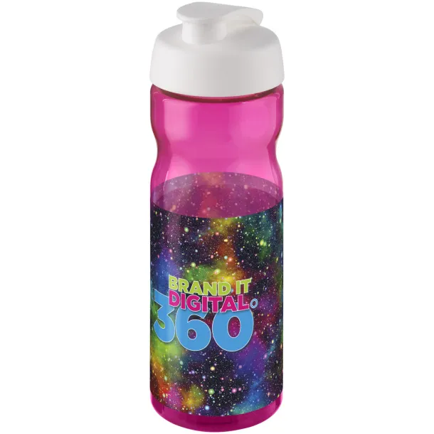 H2O Base® 650 ml flip lid sport bottle Magenta White