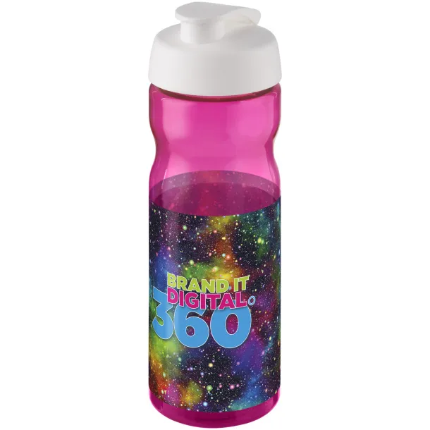 H2O Base® 650 ml flip lid sport bottle Magenta White