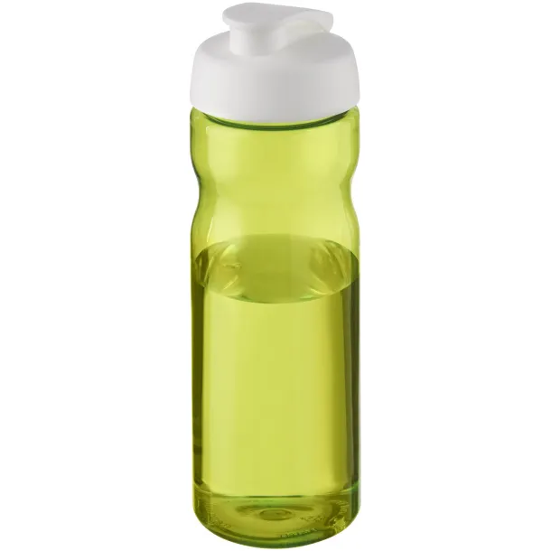 H2O Base® 650 ml flip lid sport bottle Lime White