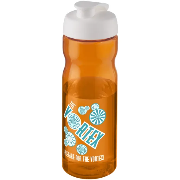 H2O Base® 650 ml flip lid sport bottle Orange White