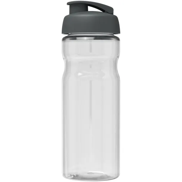 H2O Base® 650 ml flip lid sport bottle - Unbranded White Grey