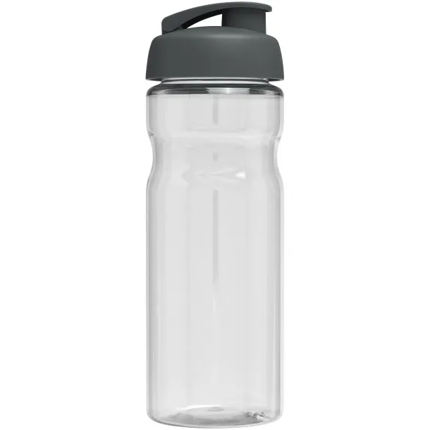 H2O Base® 650 ml flip lid sport bottle - Unbranded White Grey