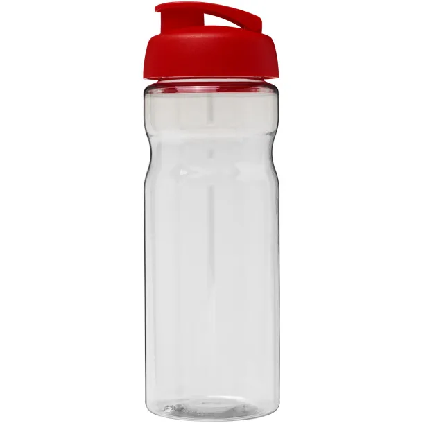 H2O Base® 650 ml flip lid sport bottle - Unbranded White Red