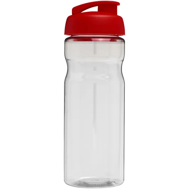 H2O Base® 650 ml flip lid sport bottle - Unbranded White Red