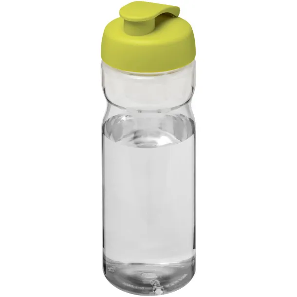 H2O Base® 650 ml flip lid sport bottle - Unbranded White Lime