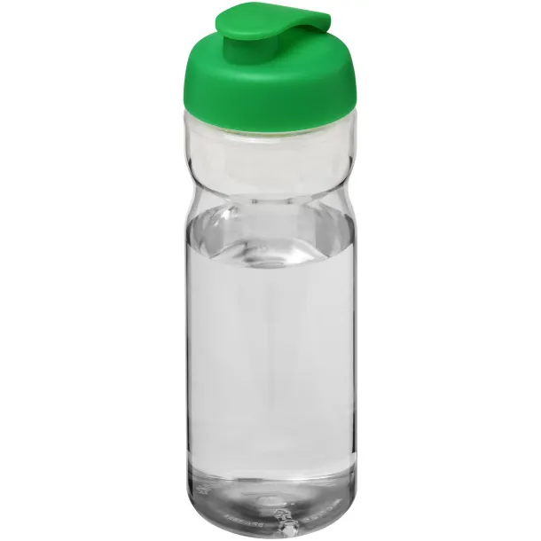 H2O Base® 650 ml flip lid sport bottle - Unbranded White Green