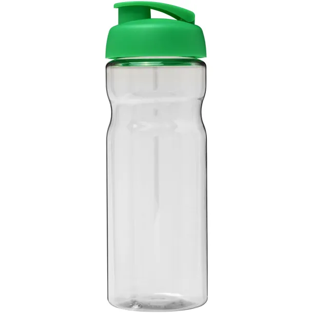 H2O Base® 650 ml flip lid sport bottle - Unbranded White Green