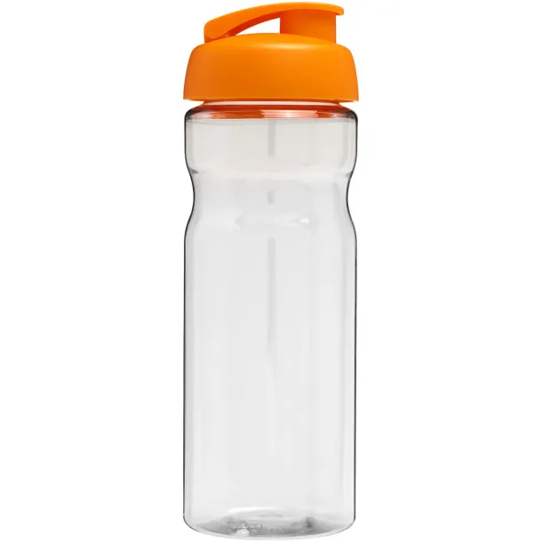 H2O Base® 650 ml flip lid sport bottle - Unbranded White Orange