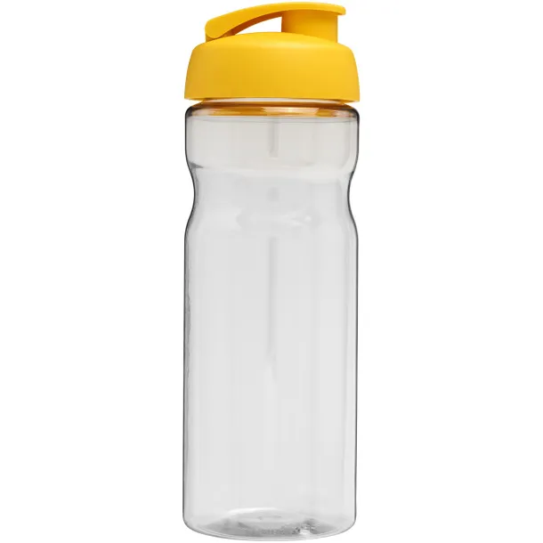 H2O Base® 650 ml flip lid sport bottle - Unbranded White Yellow