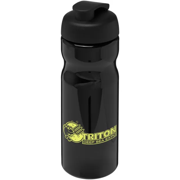 H2O Base® 650 ml flip lid sport bottle Solid black