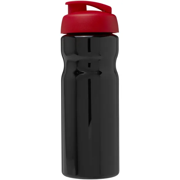 H2O Base® 650 ml flip lid sport bottle Solid black Red