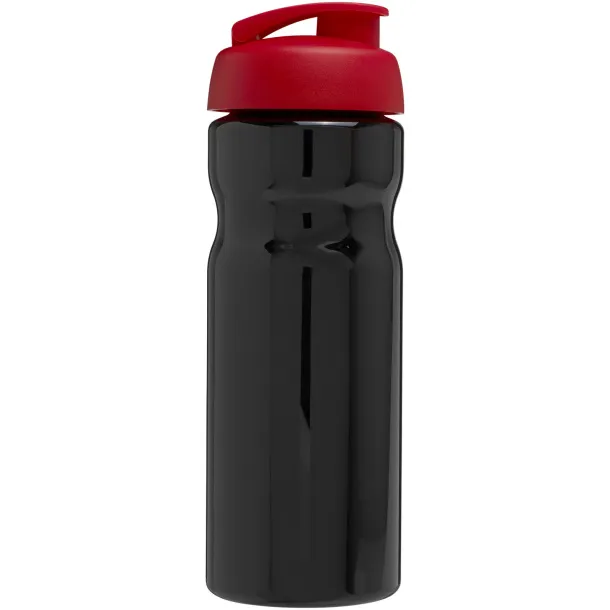 H2O Base® 650 ml flip lid sport bottle Solid black Red