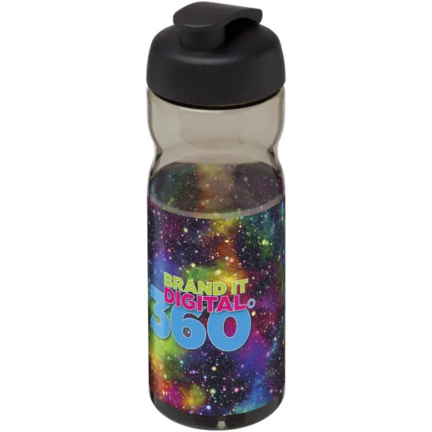 H2O Base® 650 ml flip lid sport bottle Charcoal