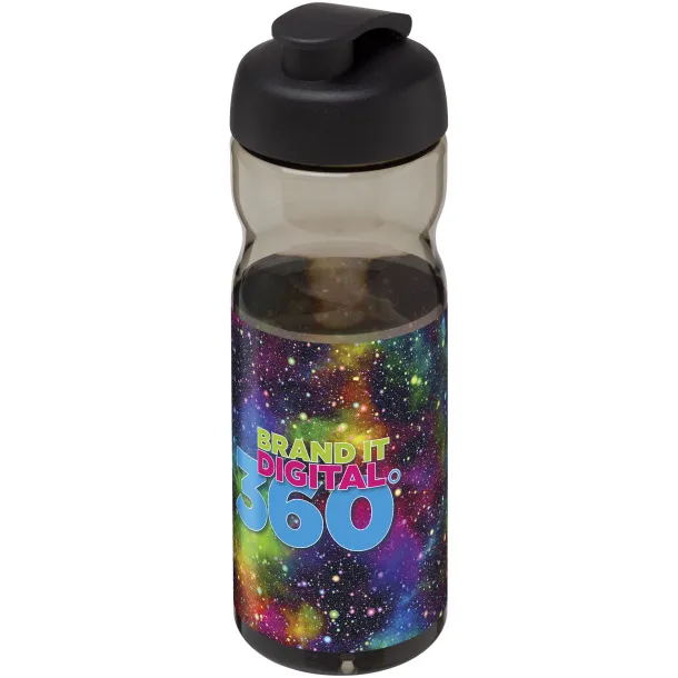 H2O Base® 650 ml flip lid sport bottle Charcoal