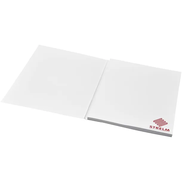 Desk-Mate® A5 notepad wrap over cover - Unbranded White