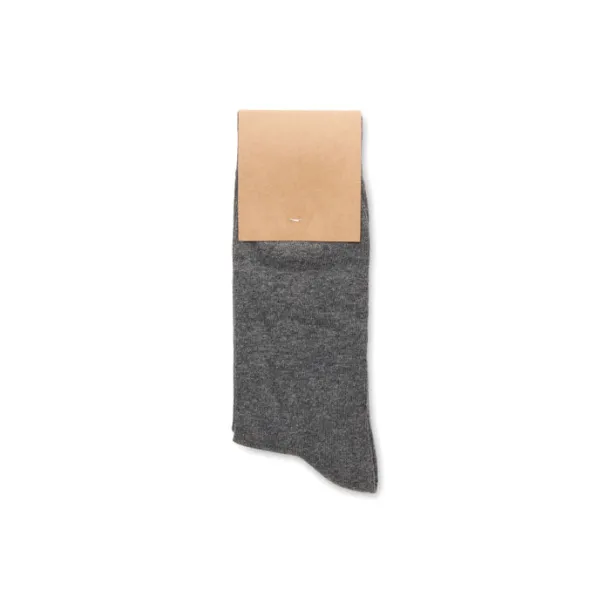 TADA M Pair of socks in gift box M stone grey