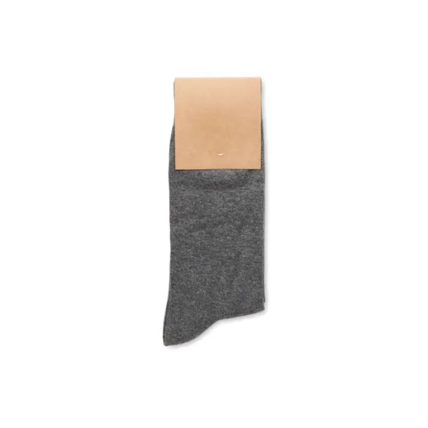 TADA M Pair of socks in gift box M stone grey